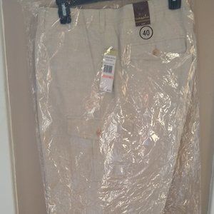 Cubavera Linen Shorts Sz 40 NWT